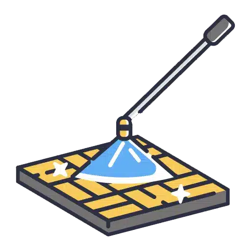 concrete cleaning icon